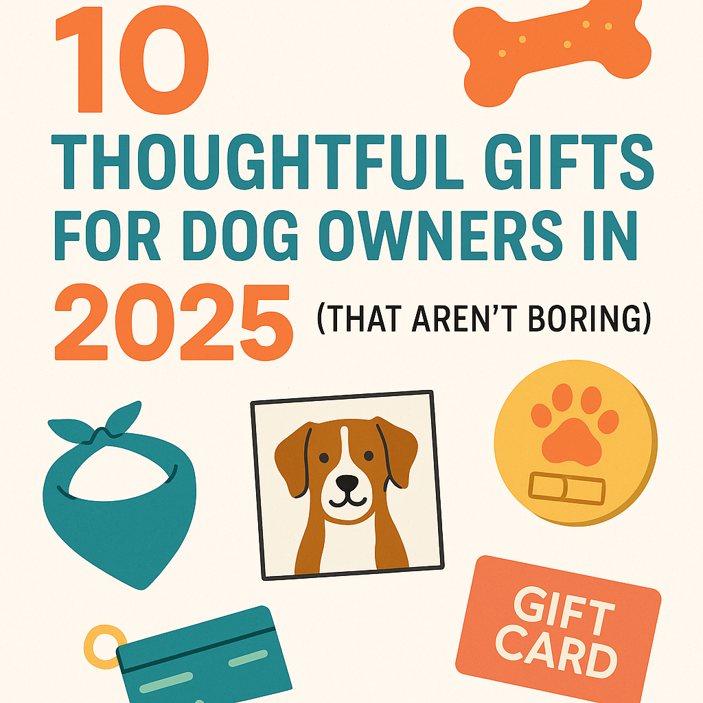 10 Thoughtful Gifts for Dog Owners in 2025 (That Aren’t Boring)