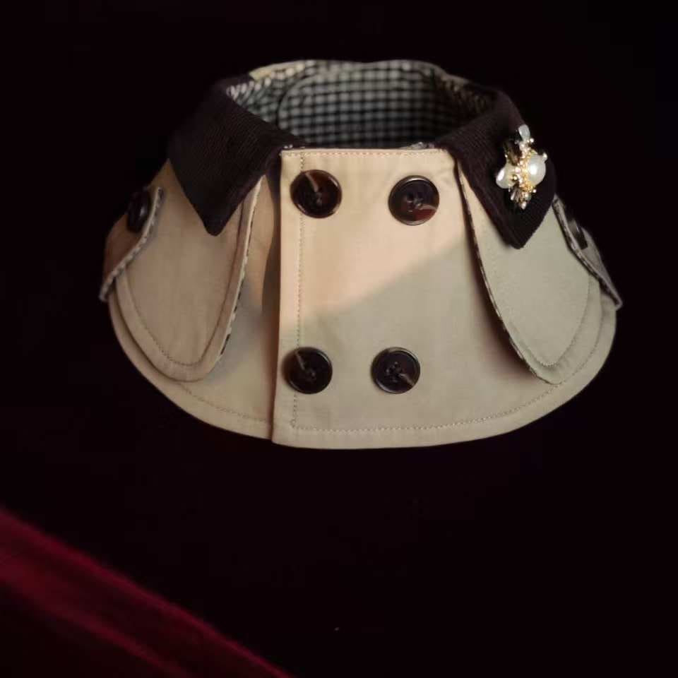 Edward – Handmade British Trench Coat One-Piece for Dogs