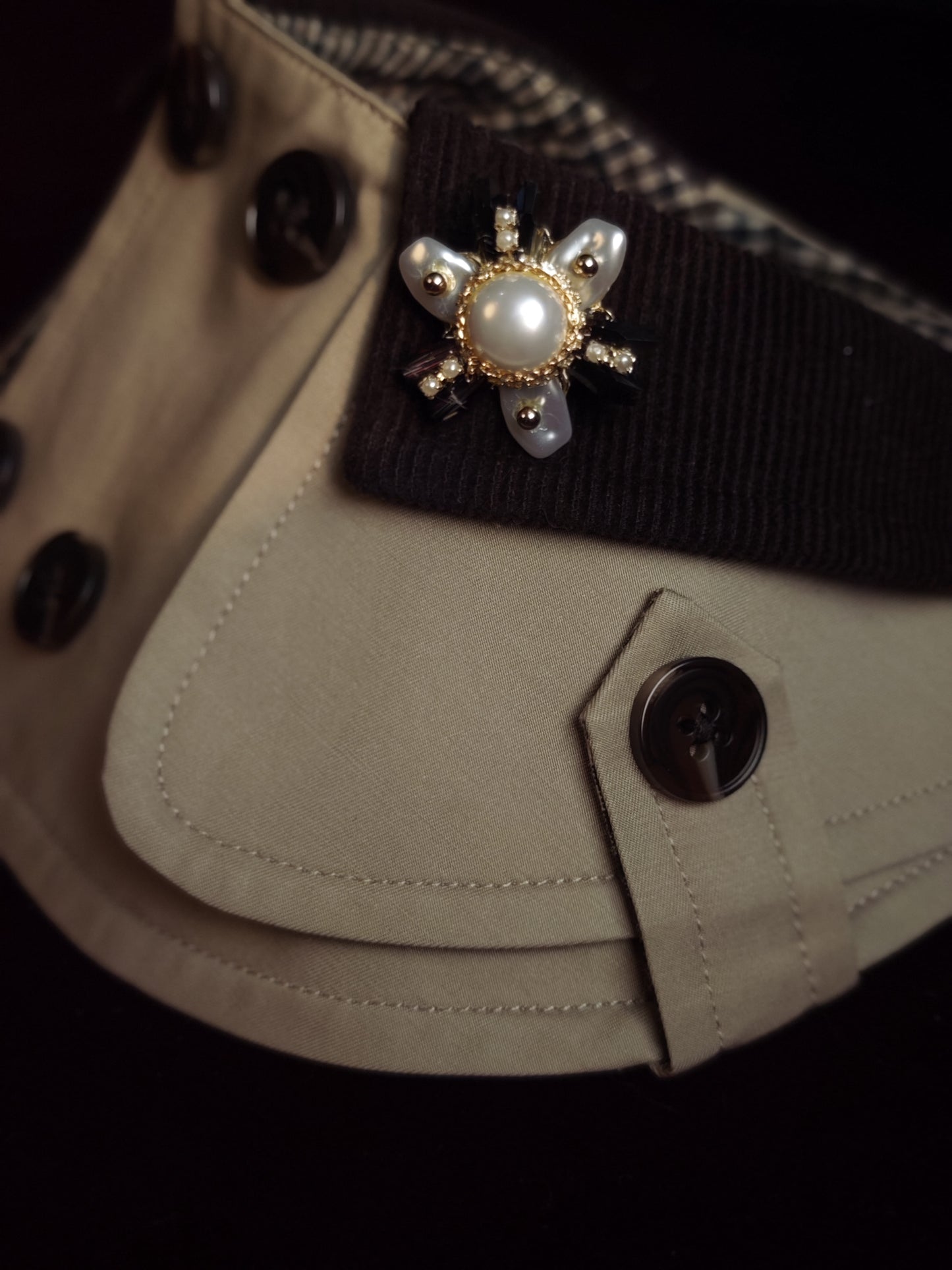 Edward – Handmade British Trench Coat One-Piece for Dogs