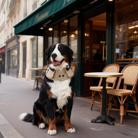 Edward – Handmade British Trench Coat One-Piece for Dogs