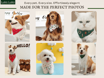 Avery – Christmas Bandana for Dogs | Holiday Style