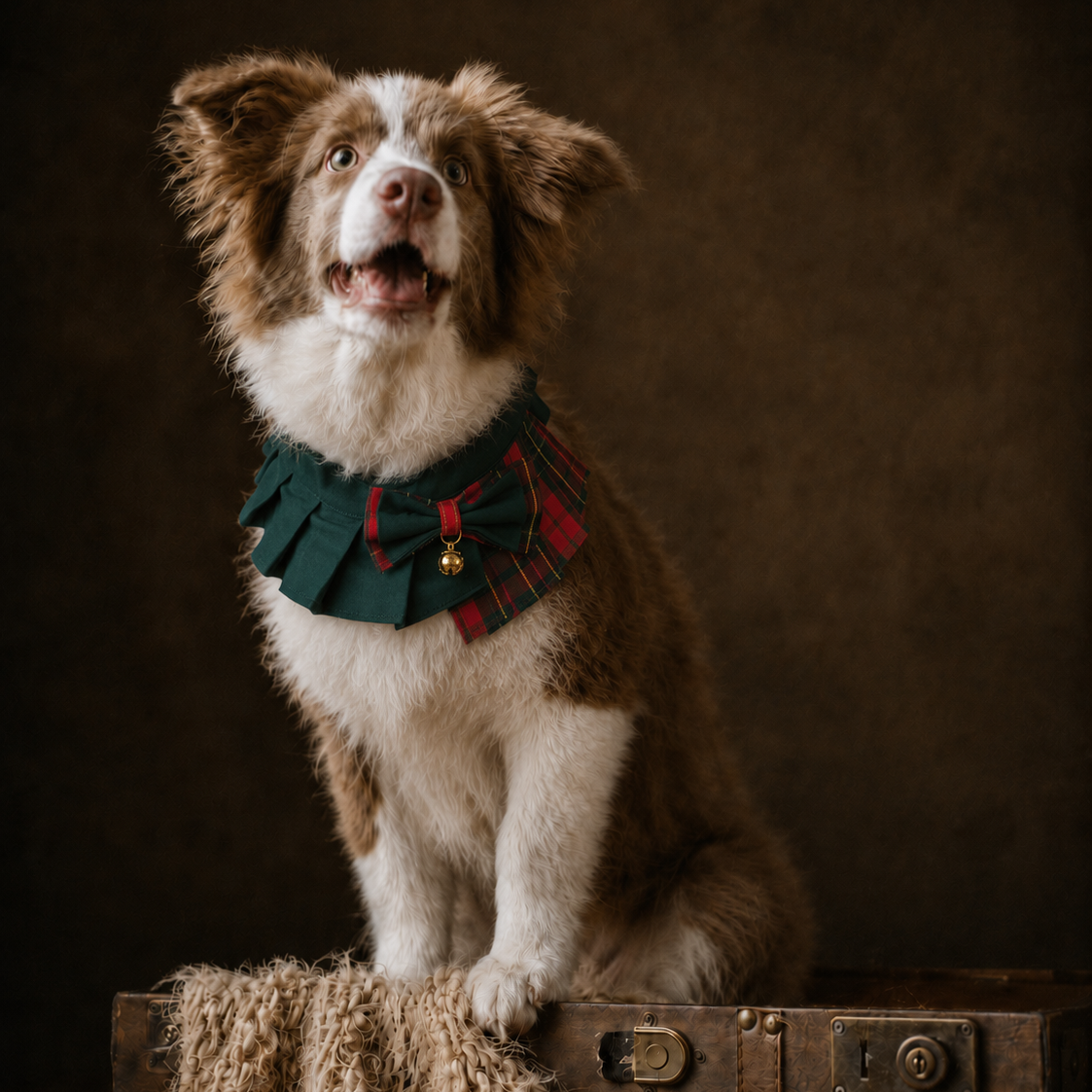 Noelle – Red & Green Plaid Dog Dress | Christmas Holiday Style