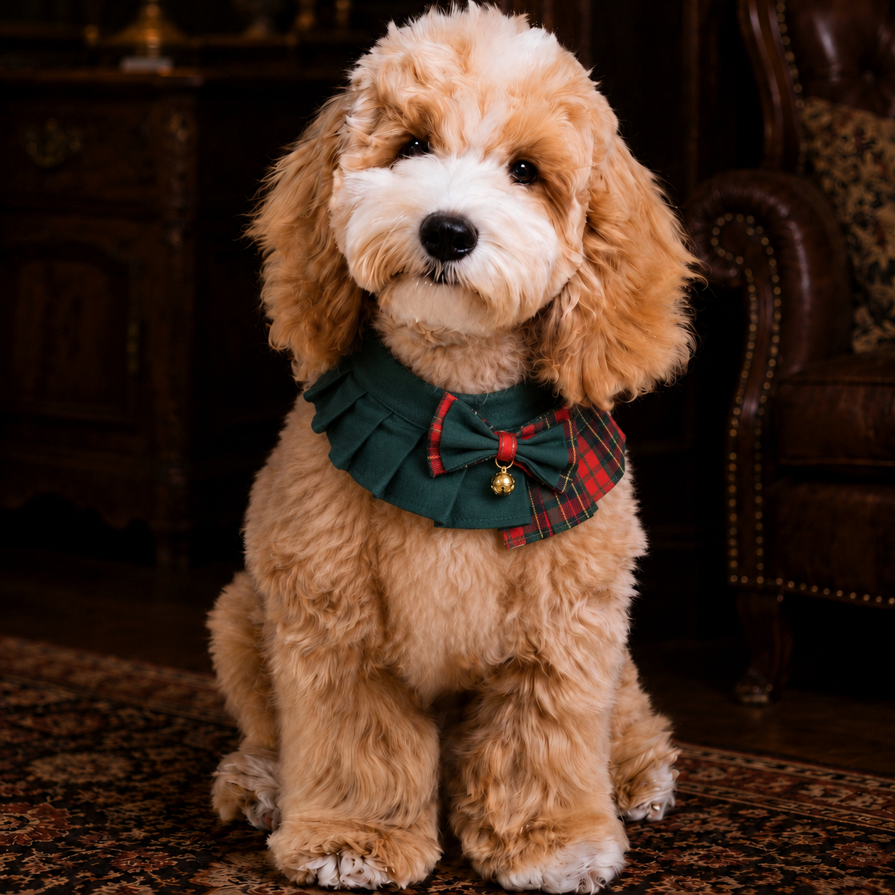 Noelle – Red & Green Plaid Dog Dress | Christmas Holiday Style