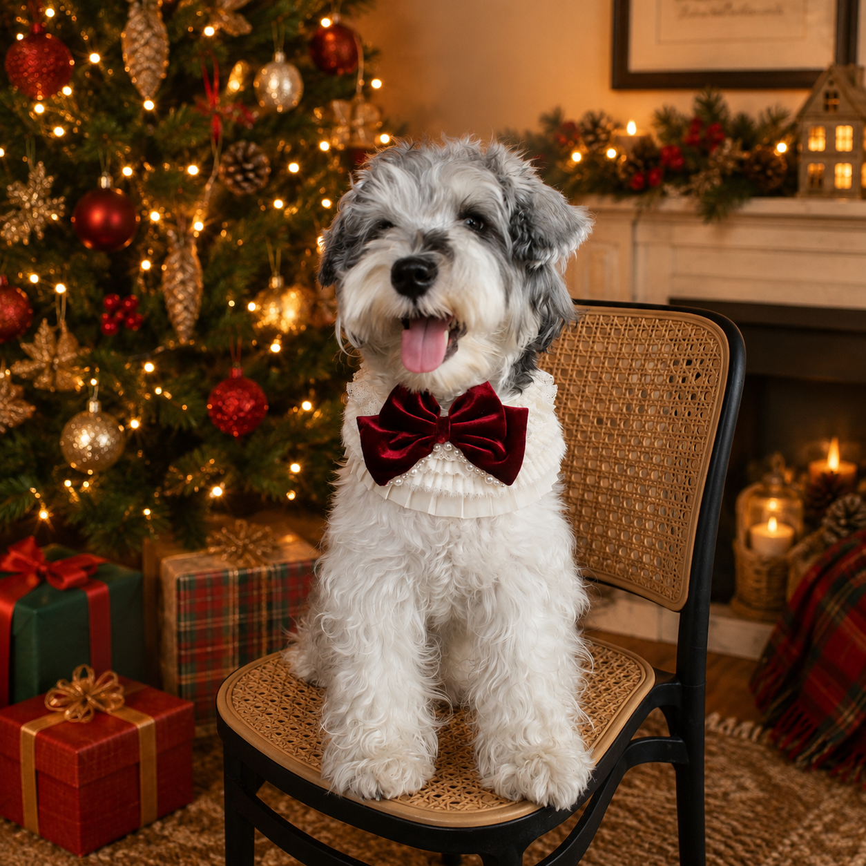 Barbara – Sweet Valentine Elegance Lace Collar with Bow Options