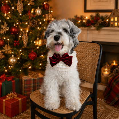 Barbara – Sweet Valentine Elegance Lace Collar with Bow Options