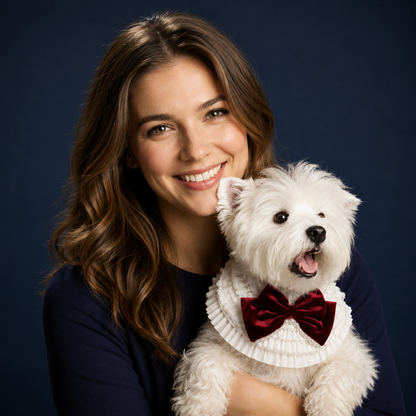 Barbara – Sweet Valentine Elegance Lace Collar with Bow Options