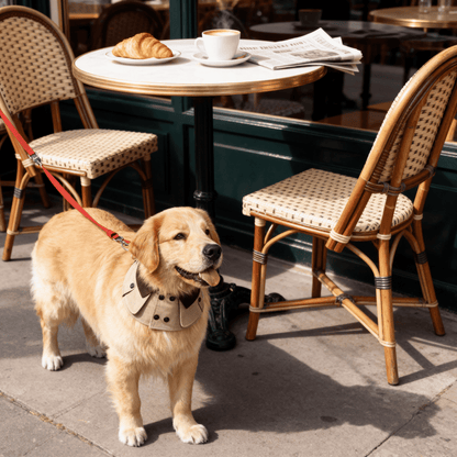 Edward – Handmade British Trench Coat One-Piece for Dogs