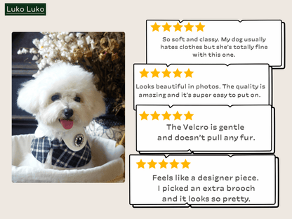 Sophie-French Elegance Cape Bandana with Optional Brooches