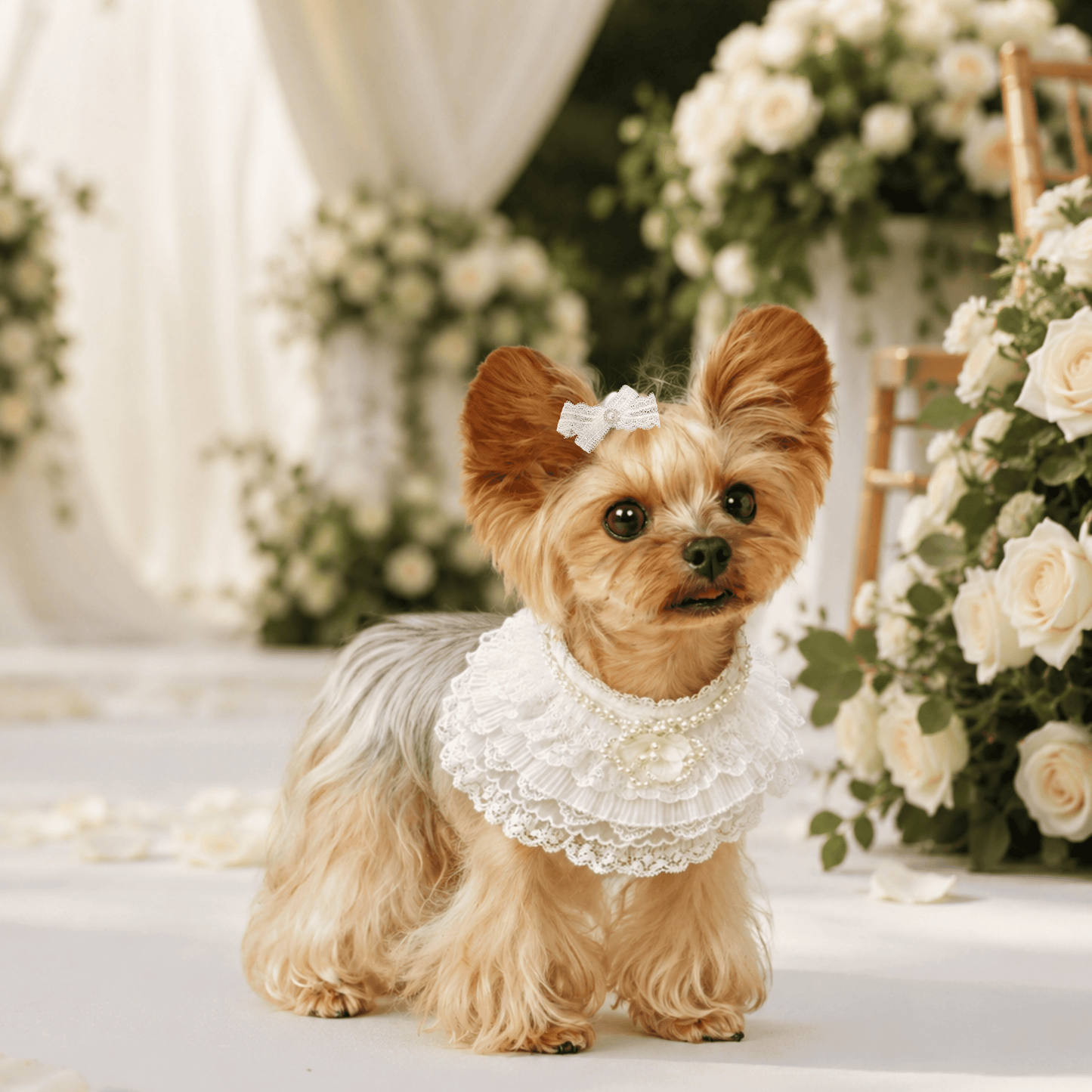 Juliette – Lace Dog Dress | Elegant Formal Style