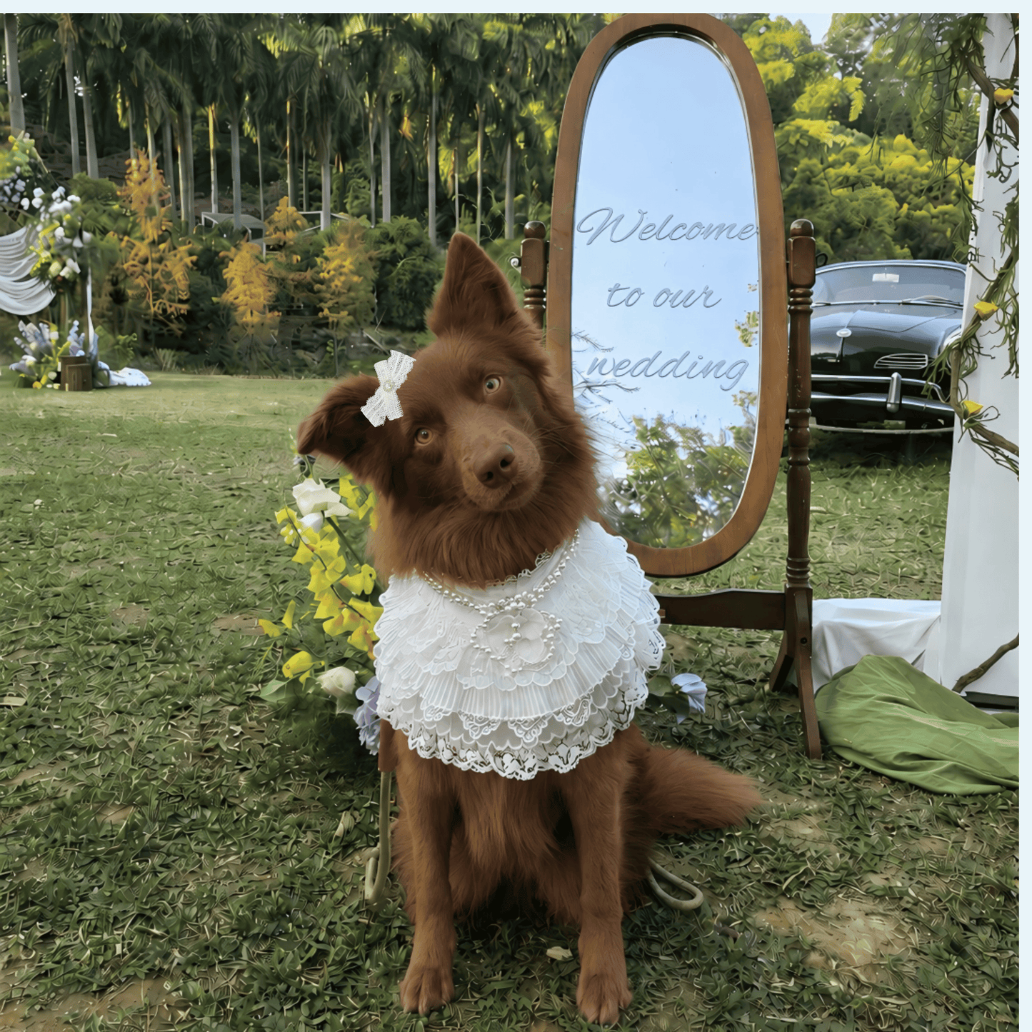 Juliette – Lace Dog Dress | Elegant Formal Style