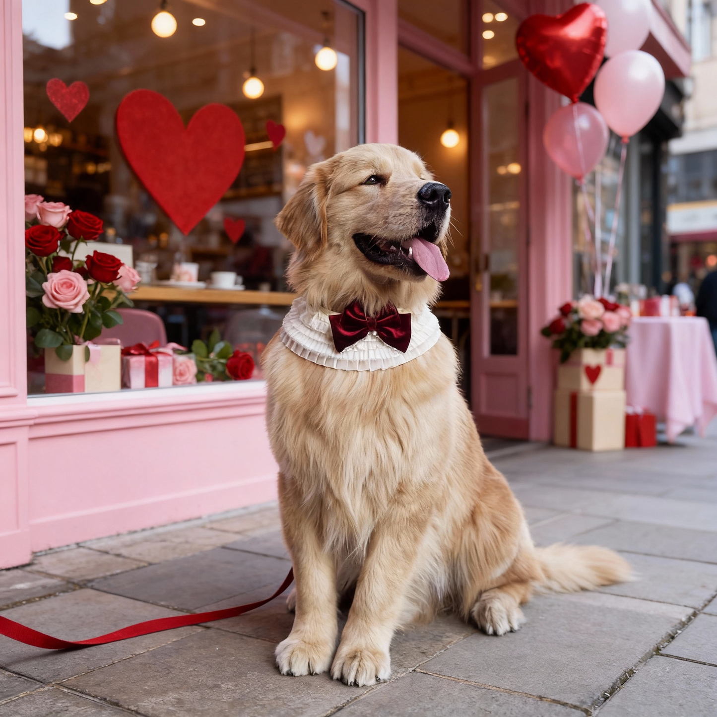 Barbara – Sweet Valentine Elegance Lace Collar with Bow Options