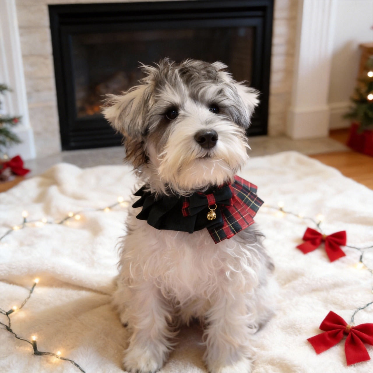 Noelle – Red & Green Plaid Dog Dress | Christmas Holiday Style