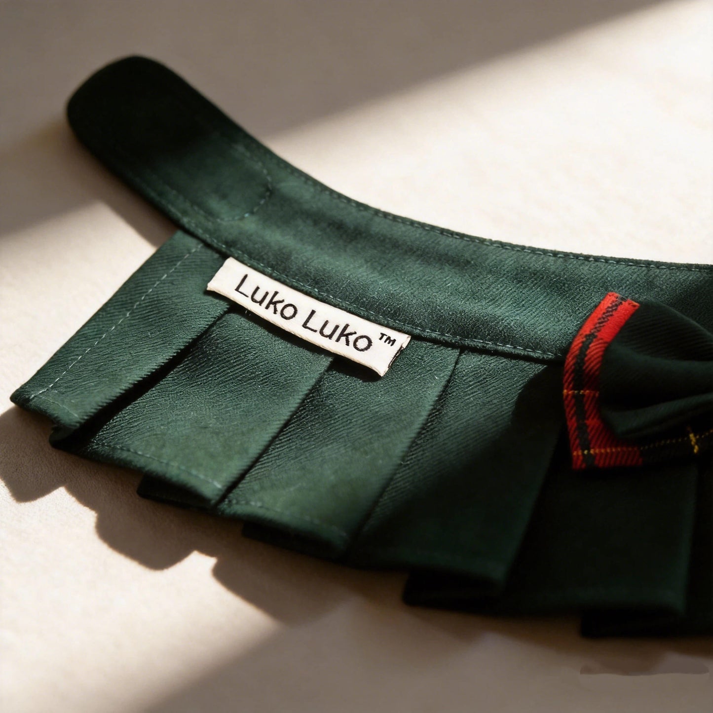 Noelle – Red & Green Plaid Dog Dress | Christmas Holiday Style