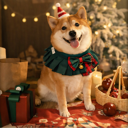 Noelle – Red & Green Plaid Dog Dress | Christmas Holiday Style