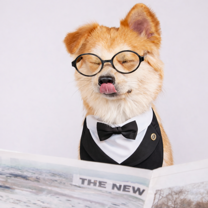 Oxford – Bowtie Suit for Dogs  | Elegant Formal Pet Outfit