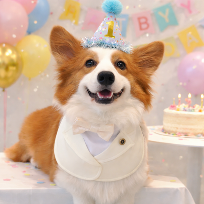 Oxford – Bowtie Suit for Dogs  | Elegant Formal Pet Outfit