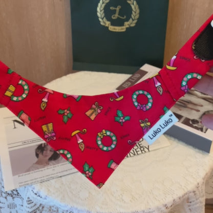 Avery – Christmas Bandana for Dogs | Holiday Style