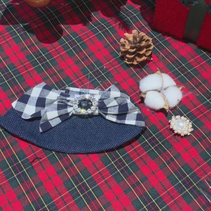 Lumi Pearl – Ivory Sunburst Pearl Brooch for Dogs | Classic Elegant Accent