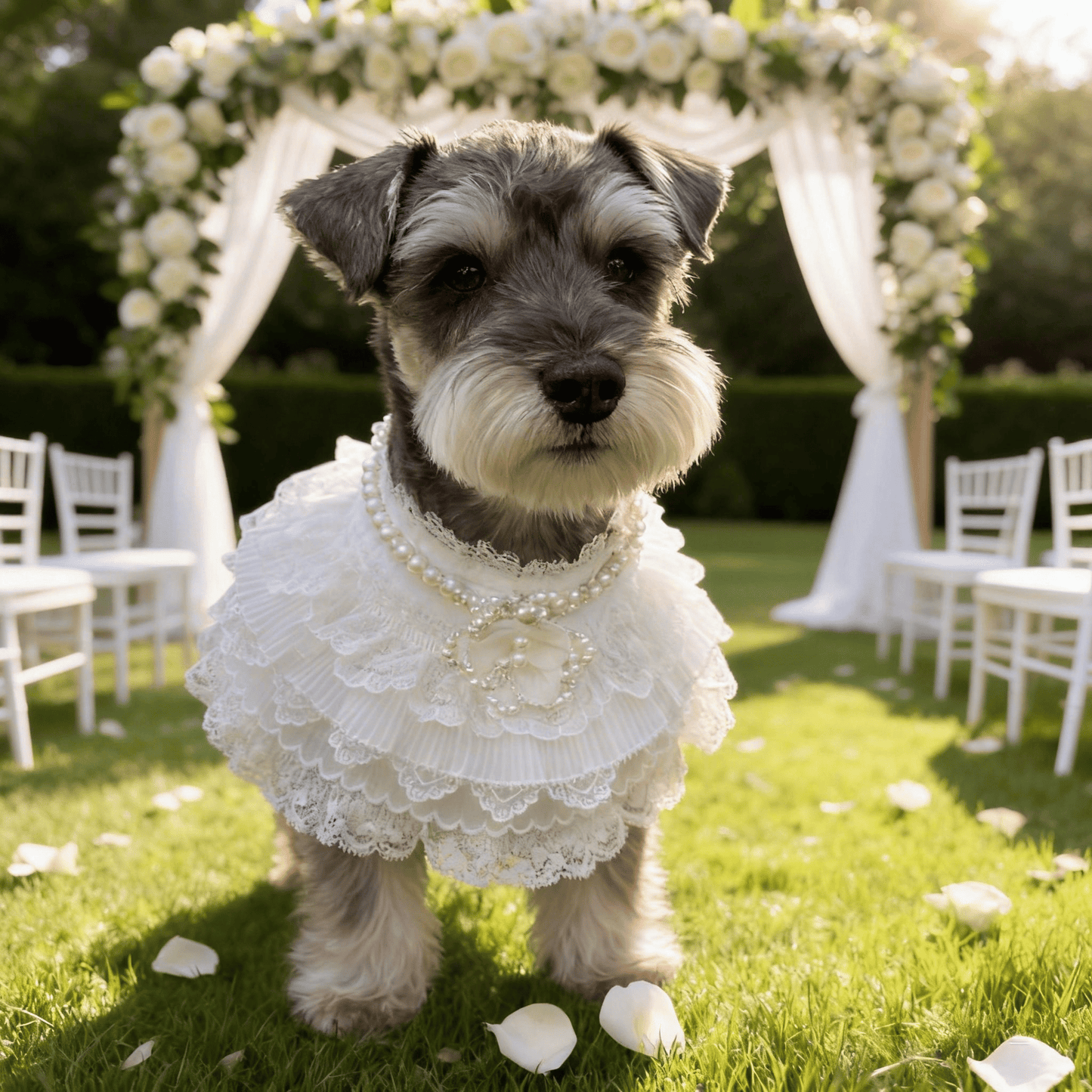 Juliette – Lace Dog Dress | Elegant Formal Style