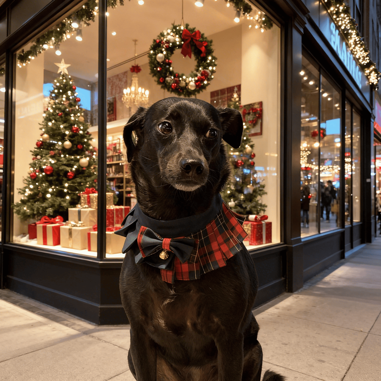 Noelle – Red & Green Plaid Dog Dress | Christmas Holiday Style